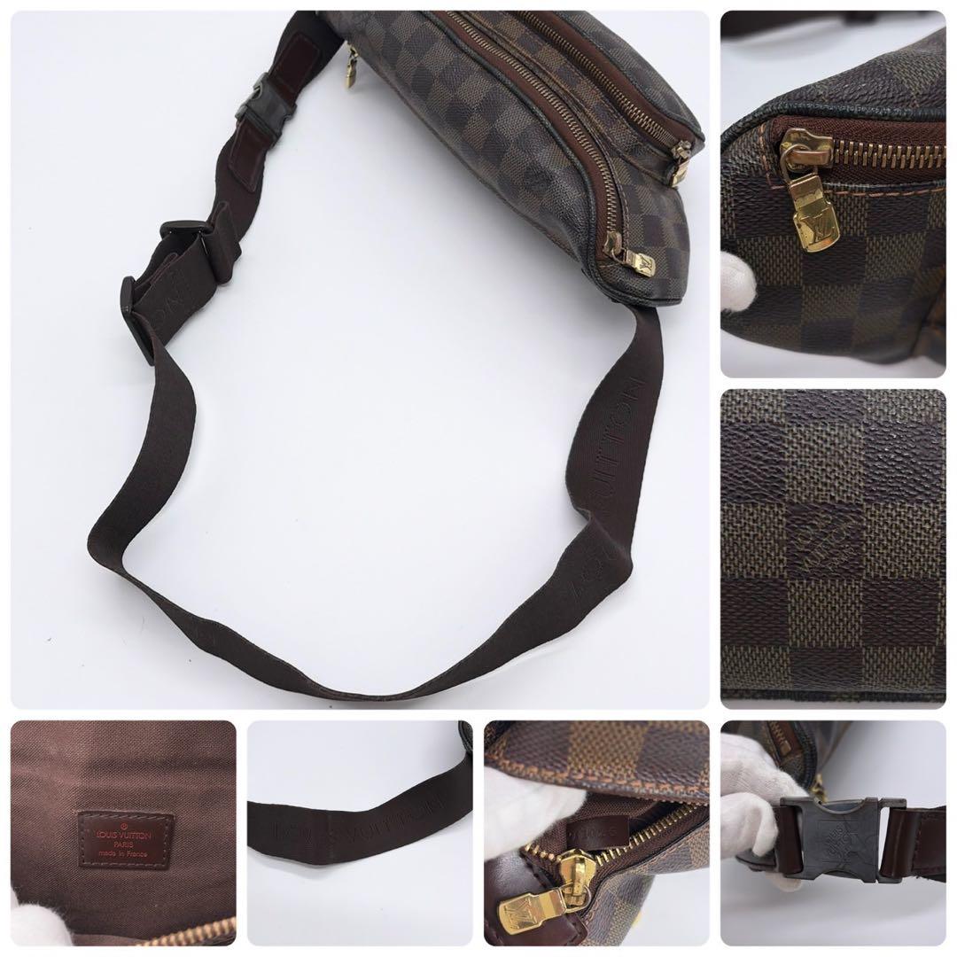 ルイ ヴィトン ダミエ バムバック メルヴィール ウエストバッグ ボディバッグ