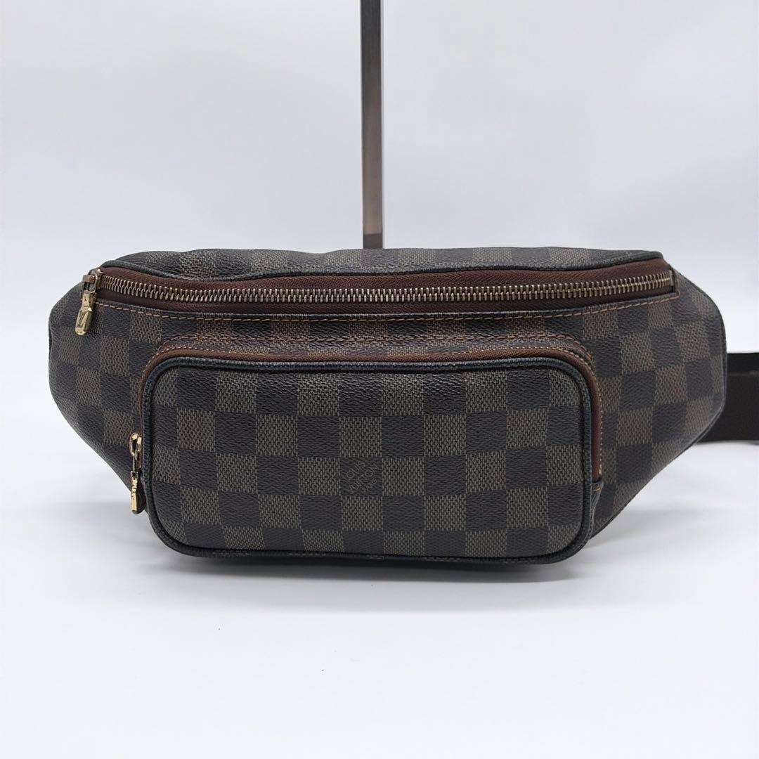 ルイ ヴィトン ダミエ バムバック メルヴィール ウエストバッグ ボディバッグ