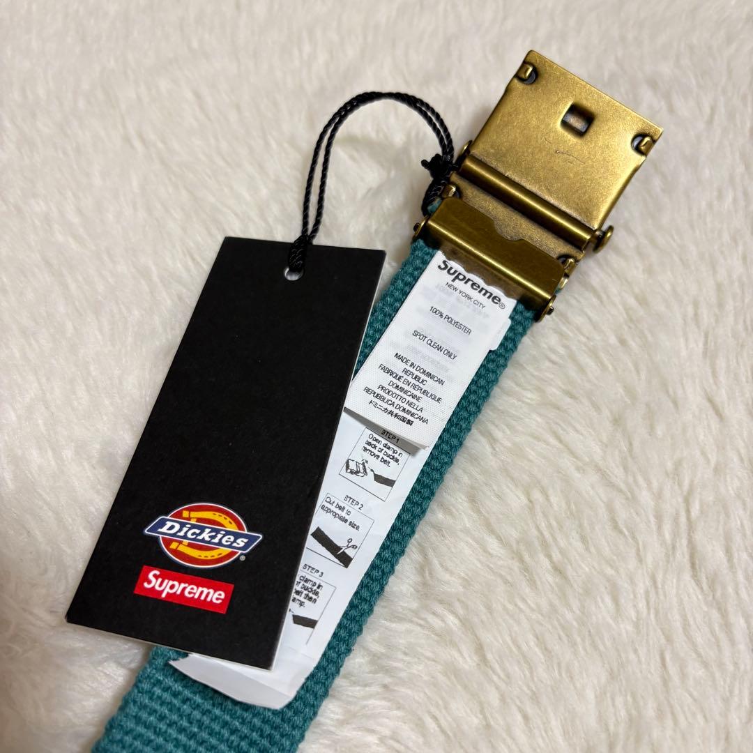 Dickies × Supreme ウェビングベルト フラッシャー付き 未使用品