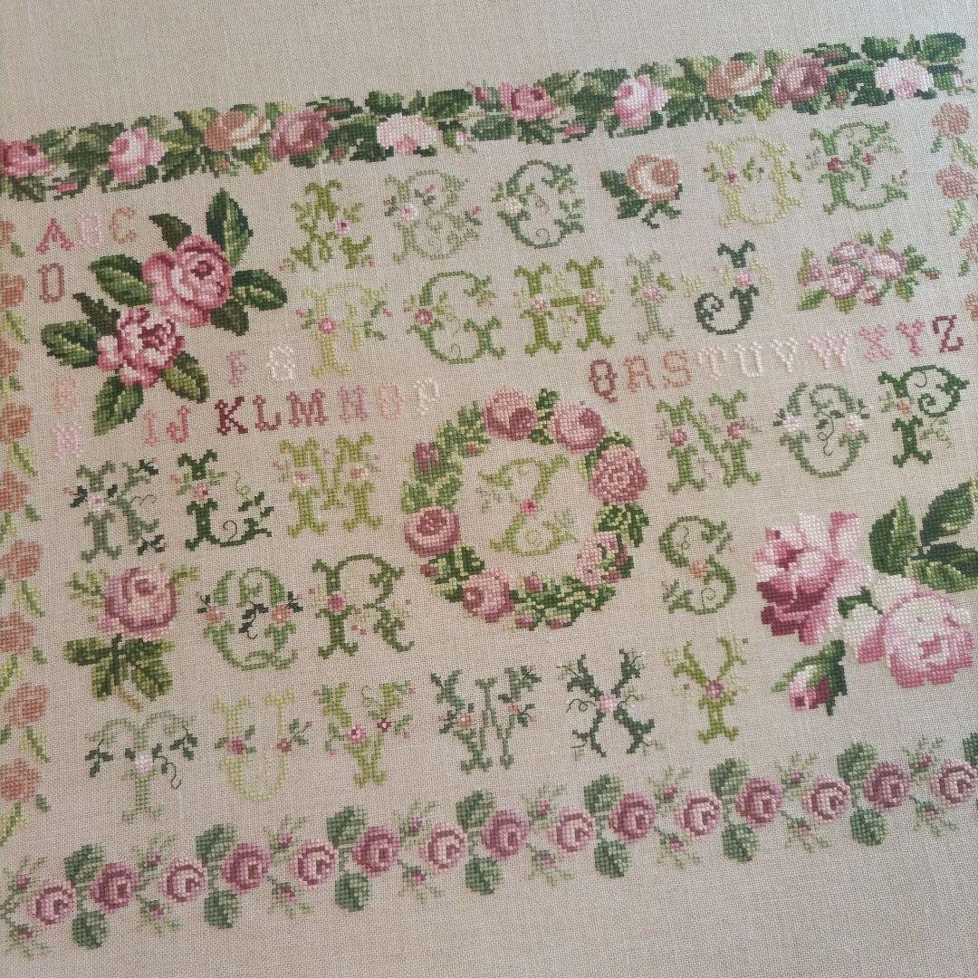 クロスステッチ完成品