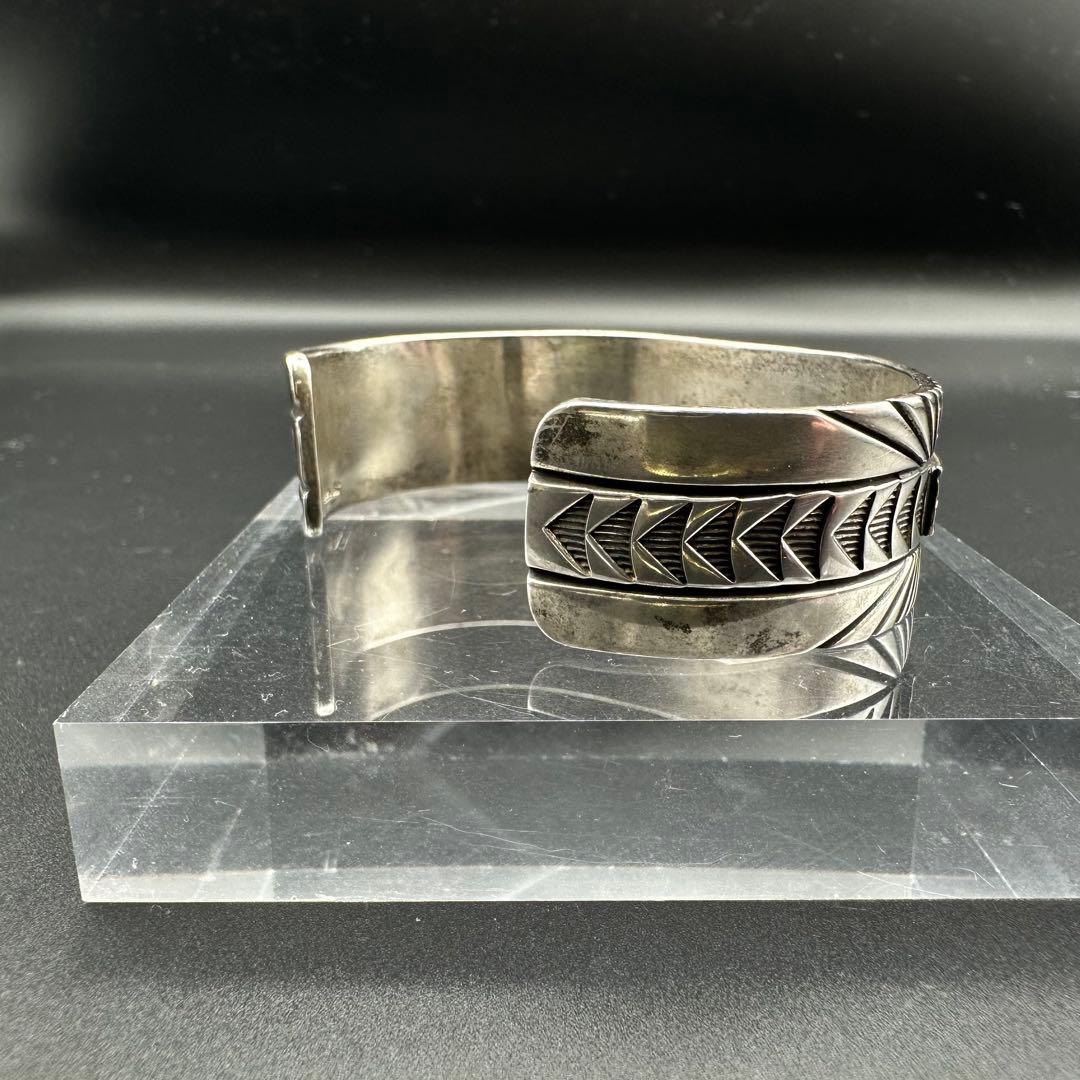 専用　Navajo M.M. ROGERS 14K スタンプワーク バングル