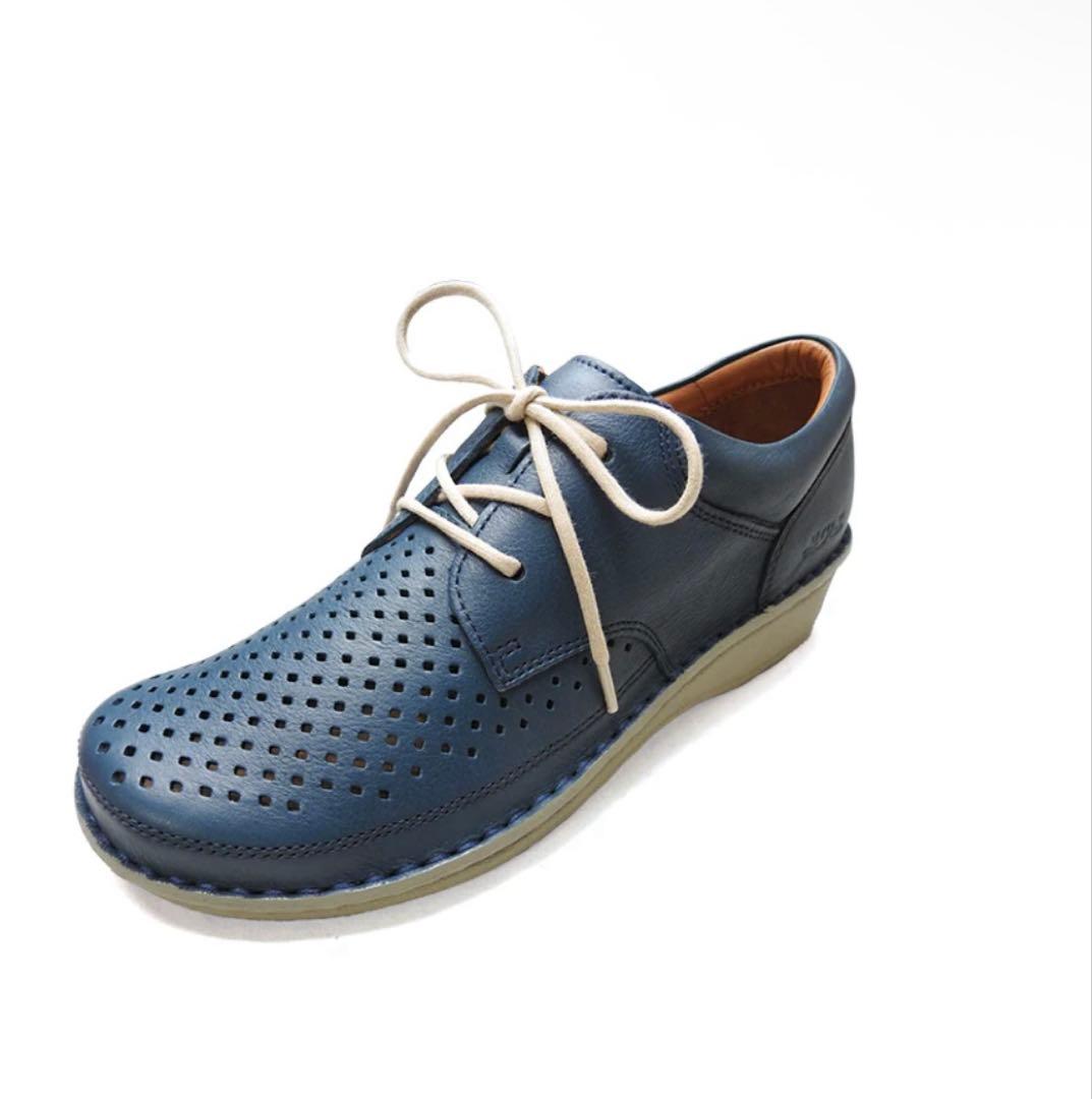 HPS パンチングレースアップシューズ 23.0