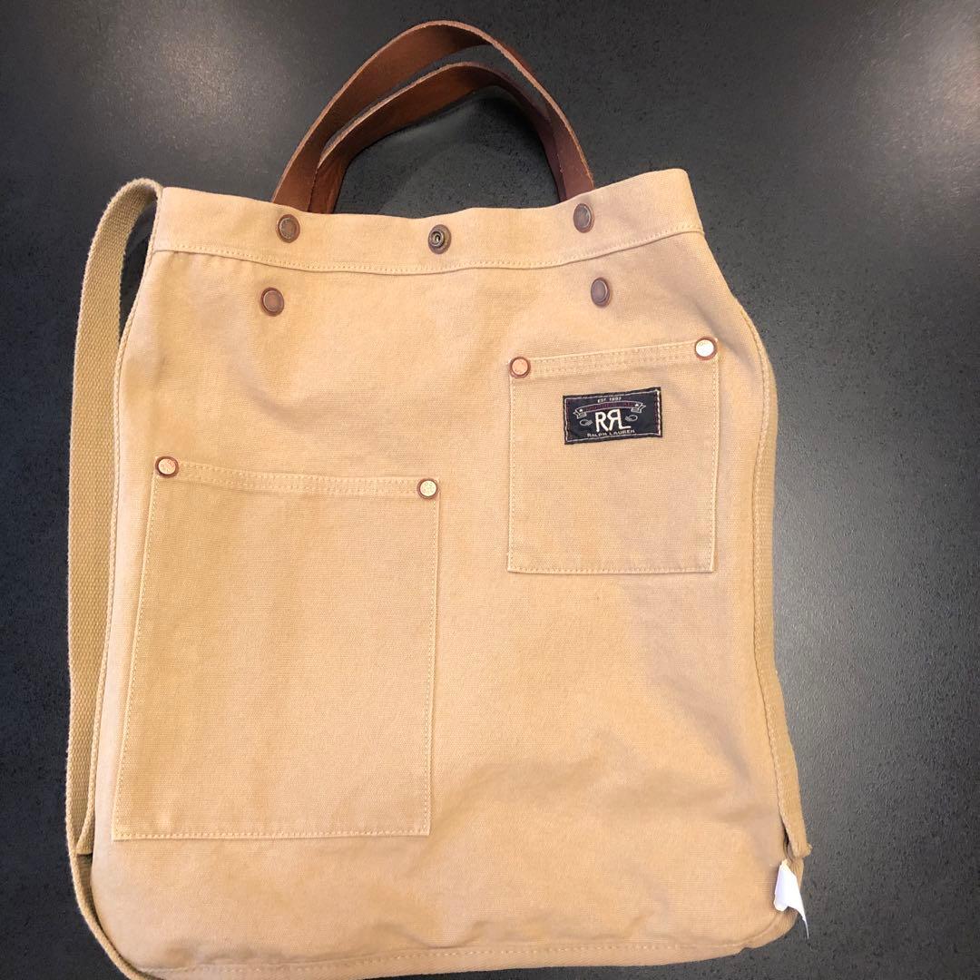 【新品未使用】RRLキャンバスマーケットトートバッグ
