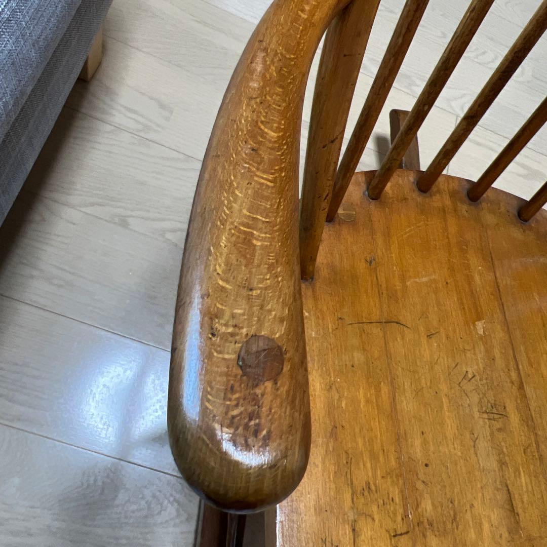 Ercol 木製 ロッキングチェア