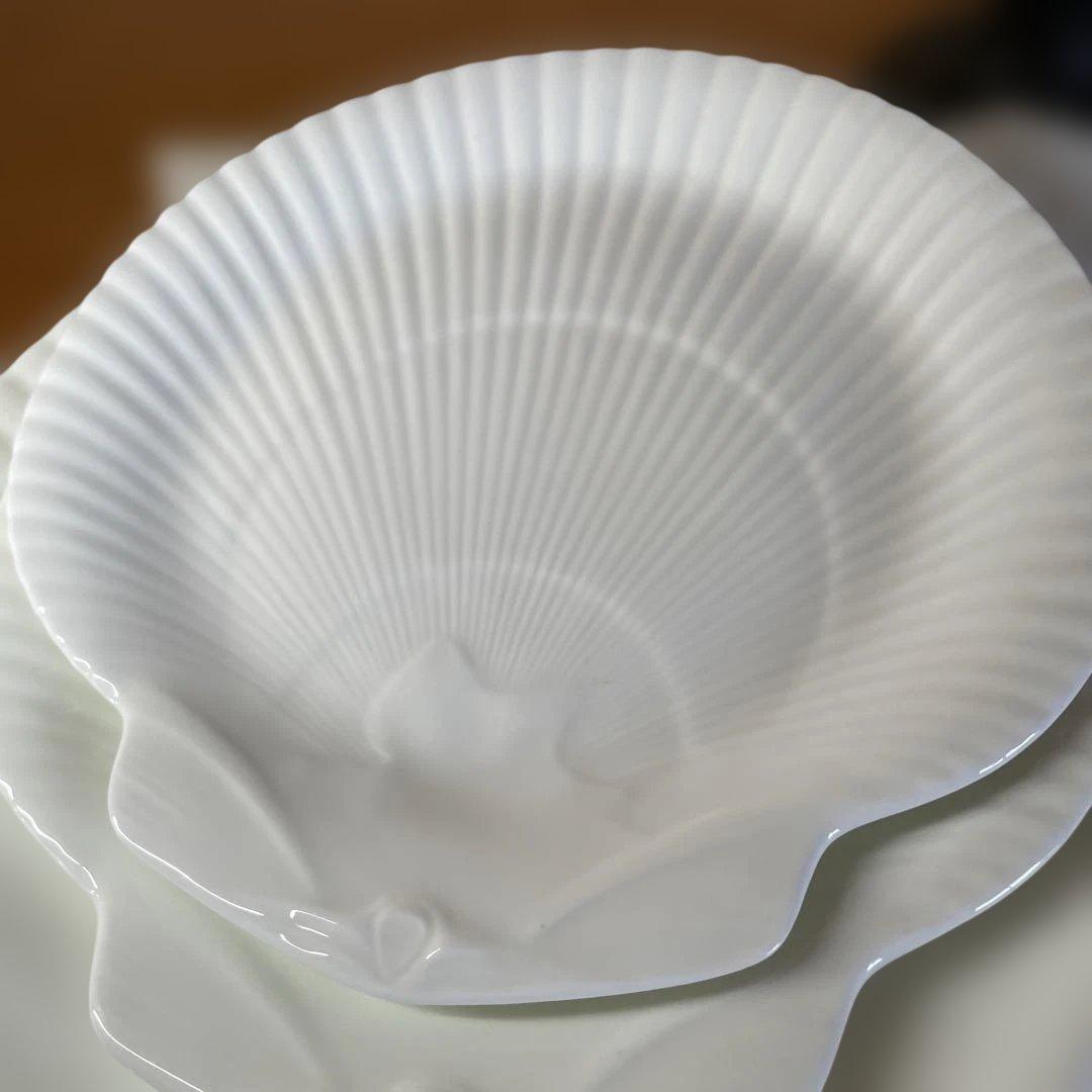 ウエッジウッド シエル型プレート 大　中3枚セット