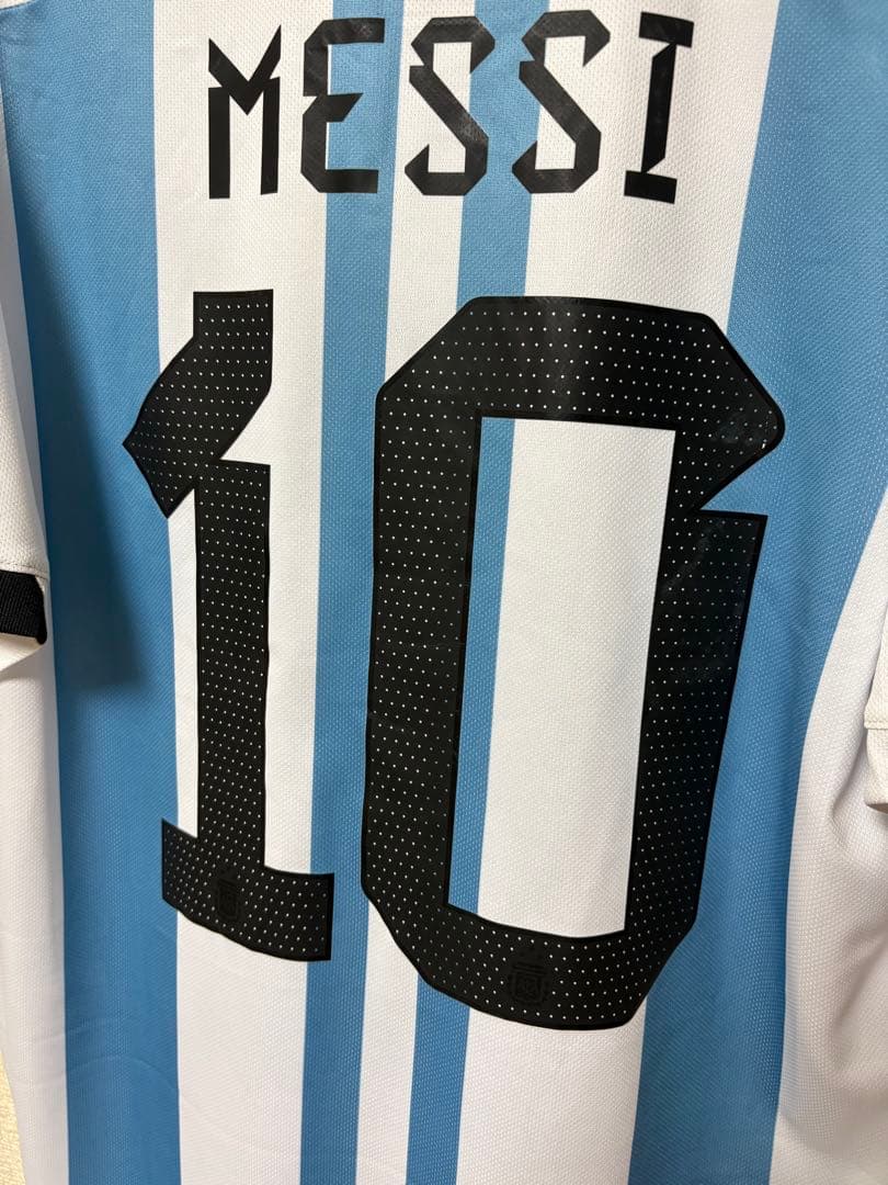 【タグ付き】メッシ 2022 W杯 フルパッチ 2XL