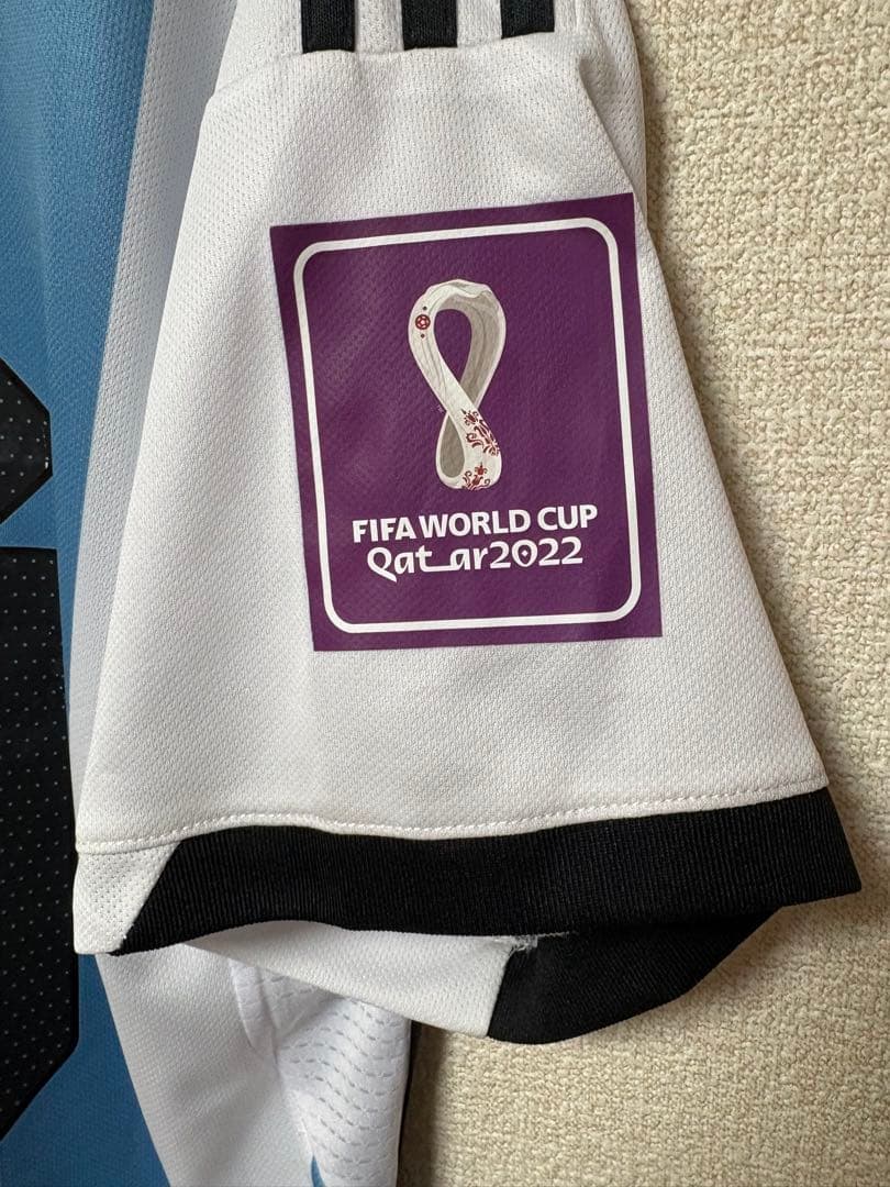 【タグ付き】メッシ 2022 W杯 フルパッチ 2XL