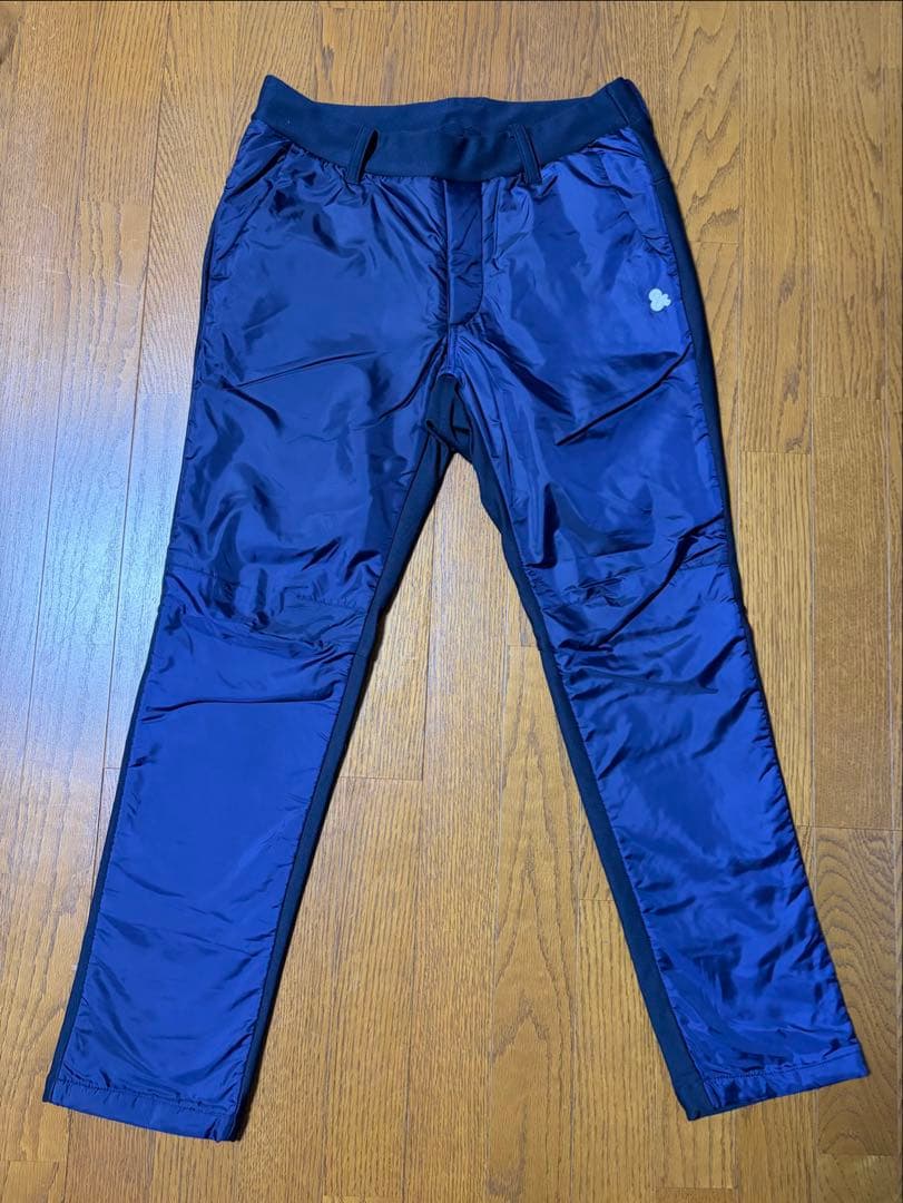 アンパスィ 中綿入り防寒パンツ ゴルフ ストレッチ 美シルエット