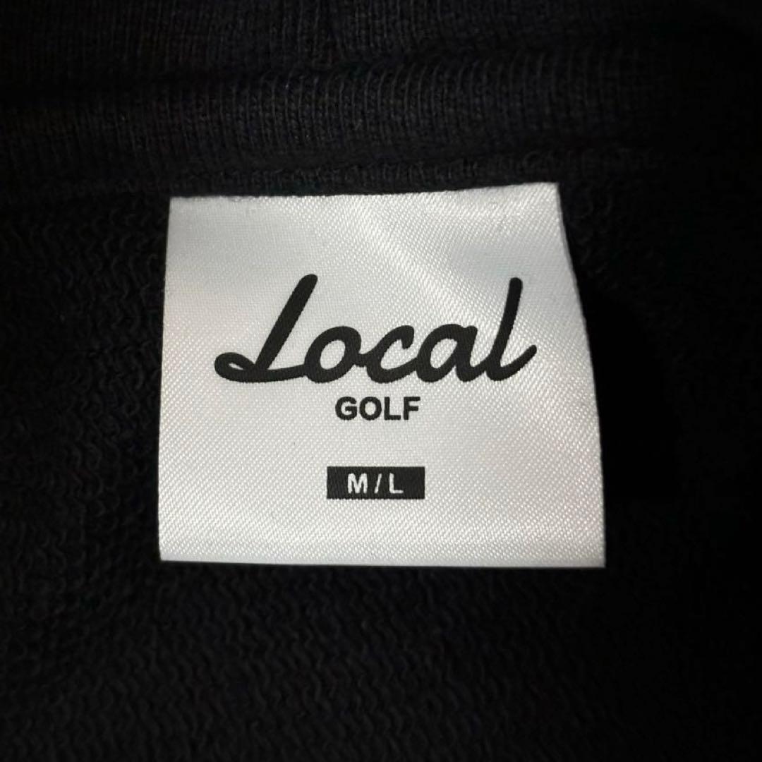 LOCAL GOLF ローカルゴルフ　プルオーバー　パーカー　ロゴ　刺繍　L
