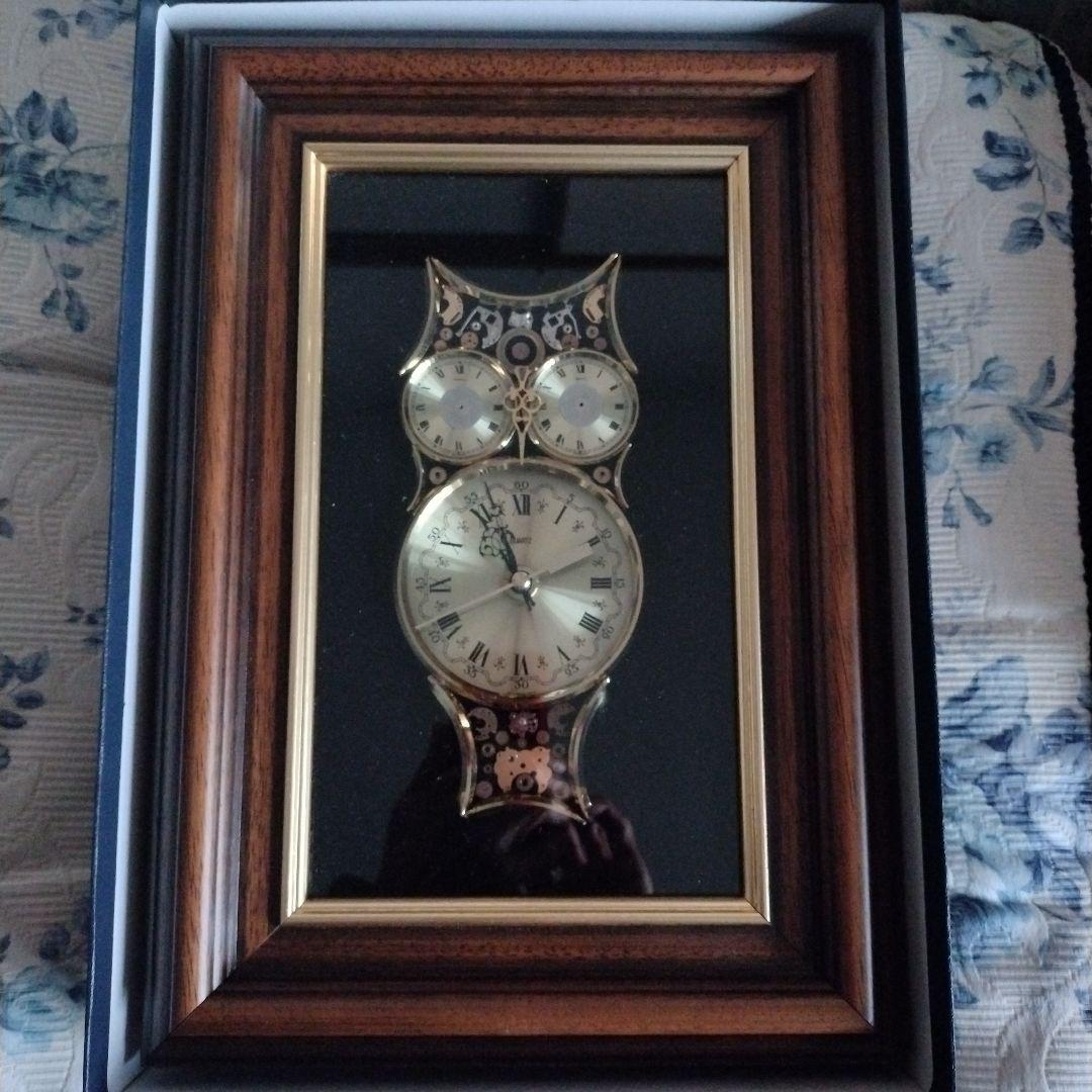 Ken Broadbent 掛時計 梟 英国製Vintage新品未使用　匿名配送