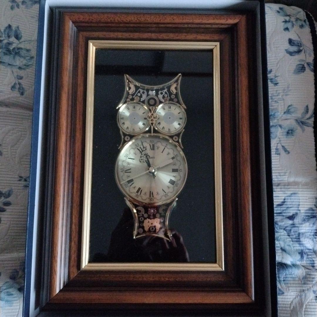 Ken Broadbent 掛時計 梟 英国製Vintage新品未使用　匿名配送