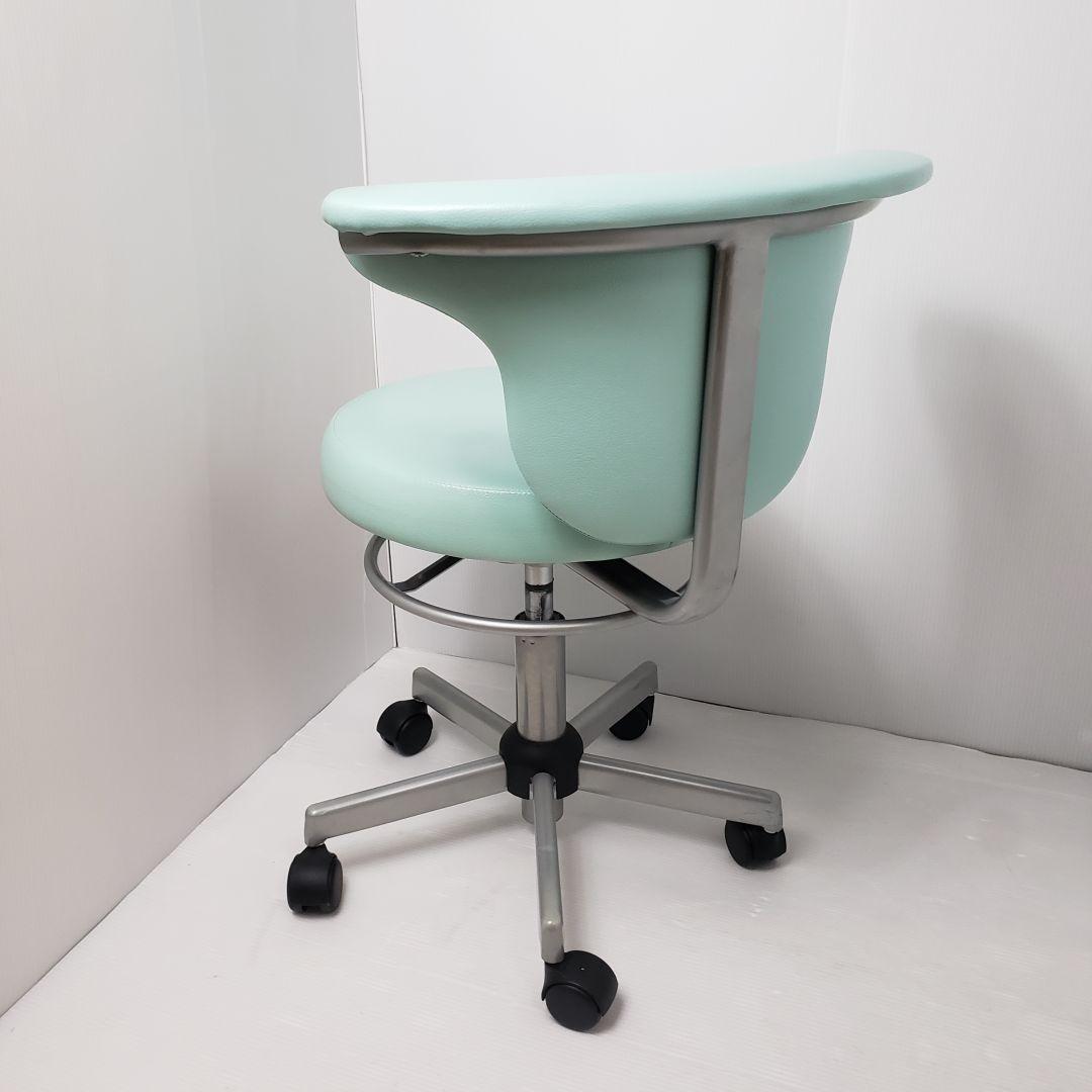 ①病院ドクター用丸椅子　藤沢工業　ACS700LBL　オフィースチェア　送料込み