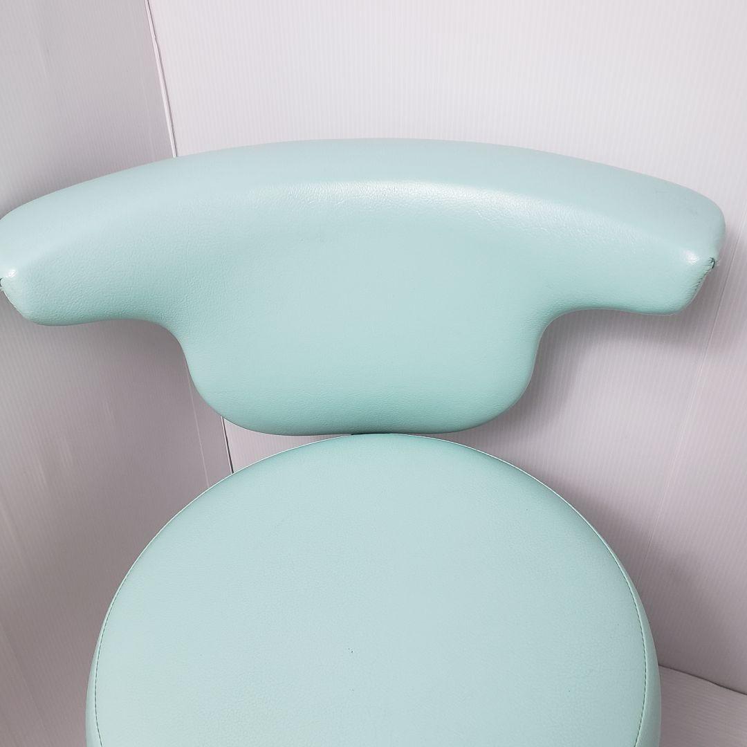 ①病院ドクター用丸椅子　藤沢工業　ACS700LBL　オフィースチェア　送料込み