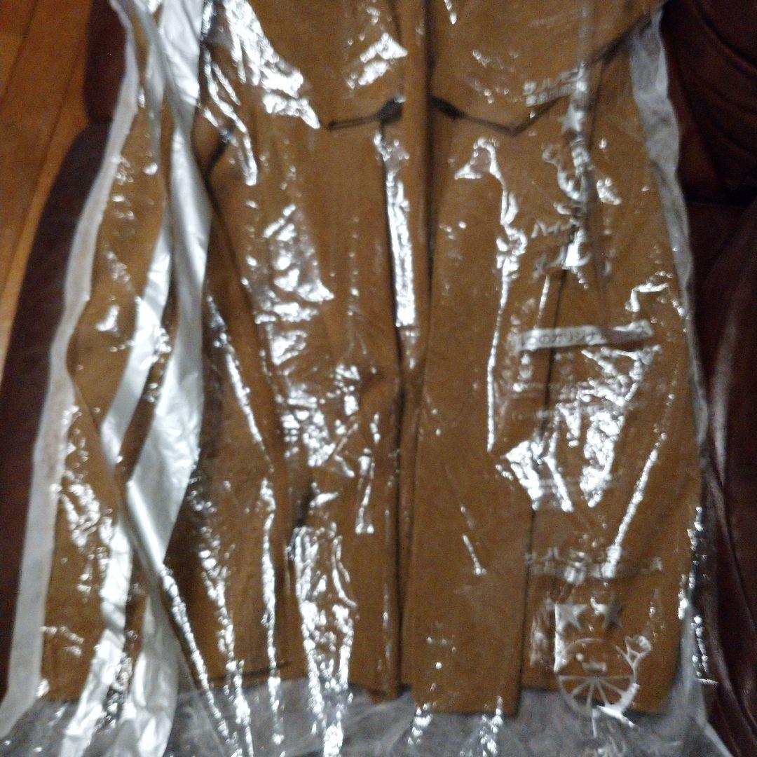 未使用に近い☆ドゥーズィエムクラス☆スムースニットガウンコート☆ウール100%