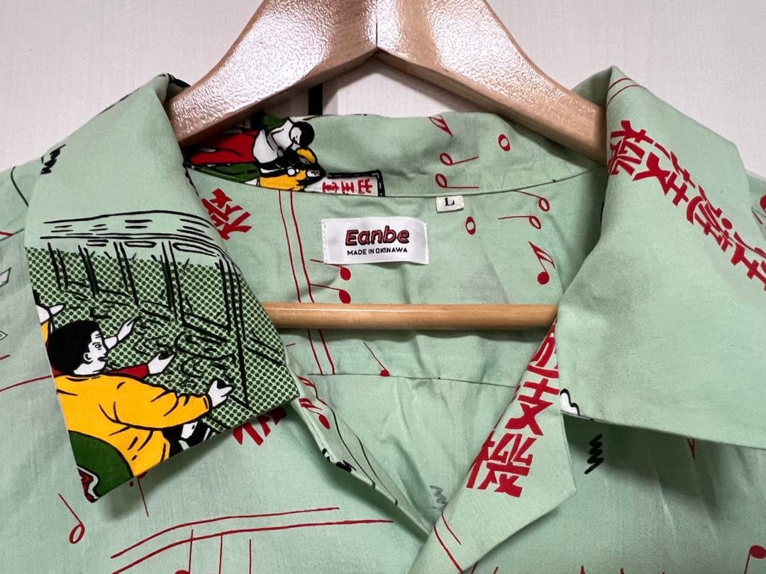 eanbe アロハシャツ パチンコ柄