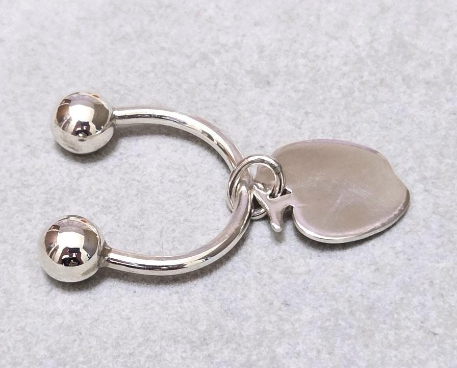 ティファニー　ハートタグ　SV925キーリング　42174