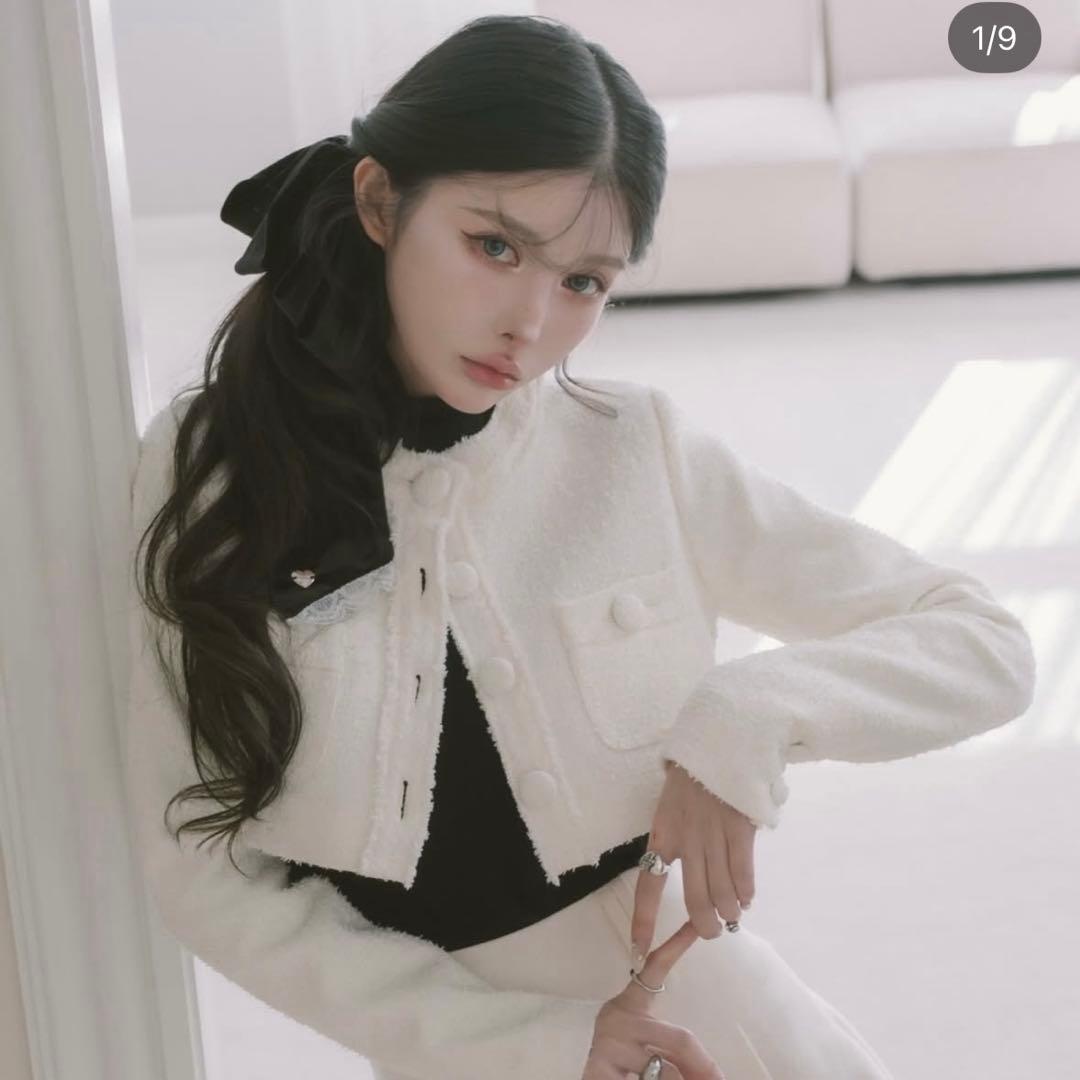 リュクスツイードショートジャケット