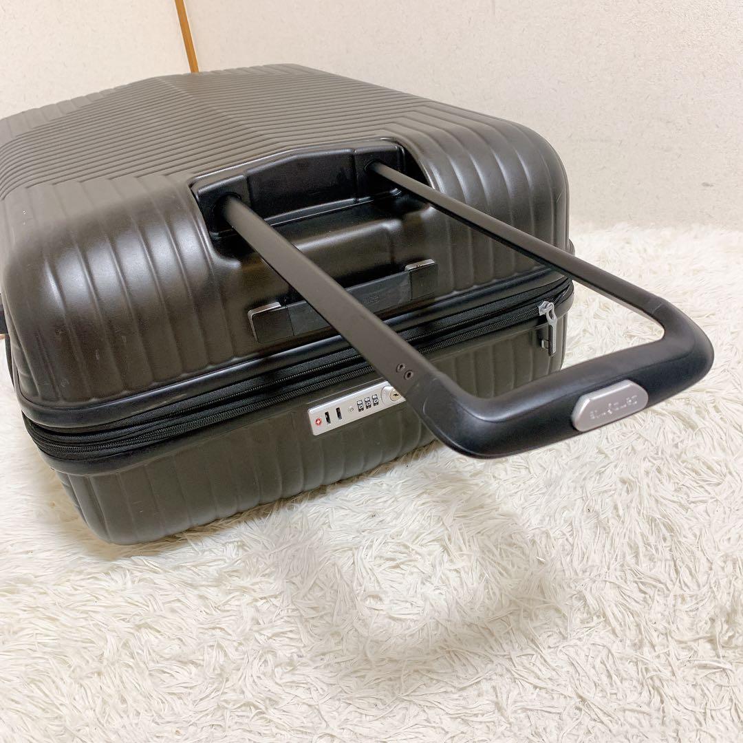 サムソナイト スーツケース D200 スピナー 拡張可 マットブラック 4輪