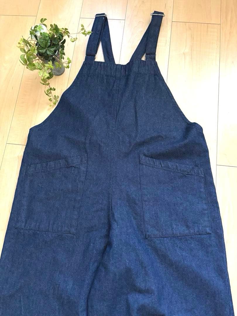 かぐれ バッククロスデニムサロペット