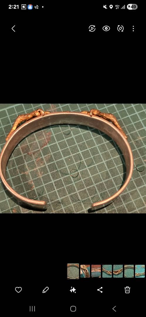 goro's インディアンジュエリーバングル