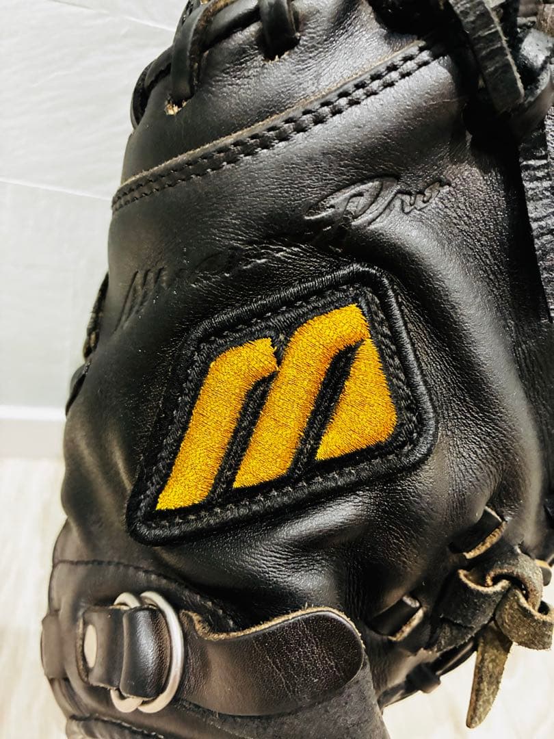 超希少 ミズノプロ 硬式用 キャッチャーミット 最高級 ビッグMラベル 極美品