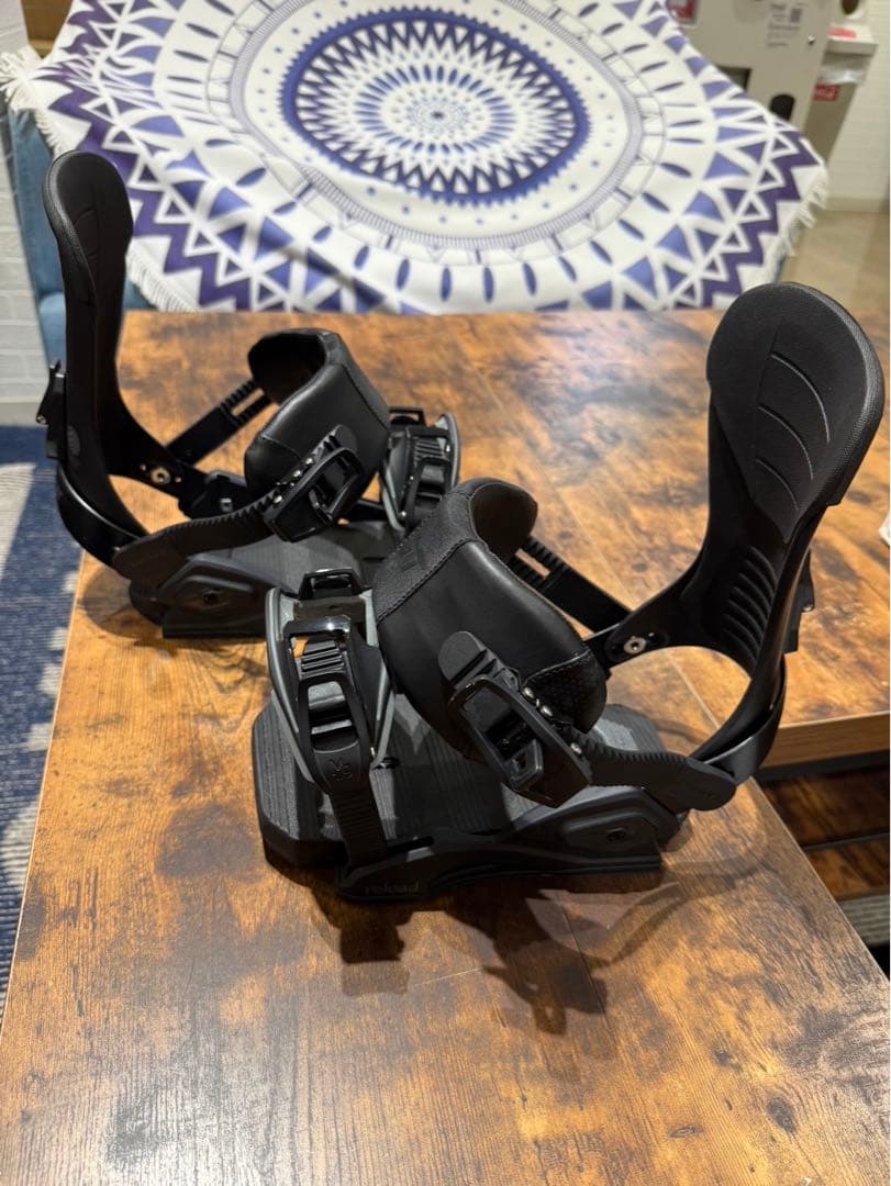 DRAKE スノーボードビンディング RELOAD GT 24-25ブラック