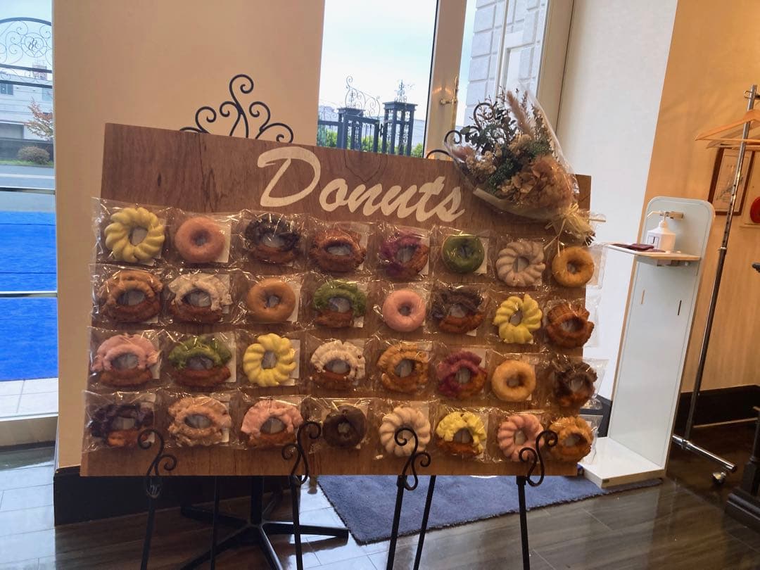 ドーナツウォール(結婚式・パーティー他イベント演出様)