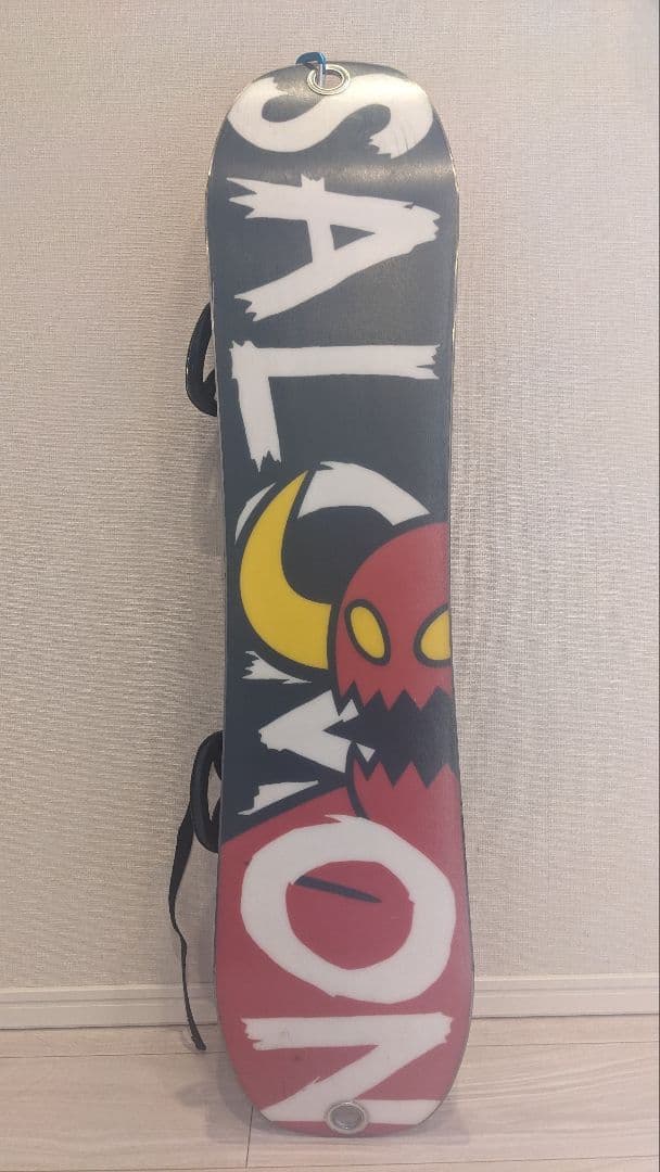 90cm　スノーボード バインディング・子ども用ストラップ付き SALOMON