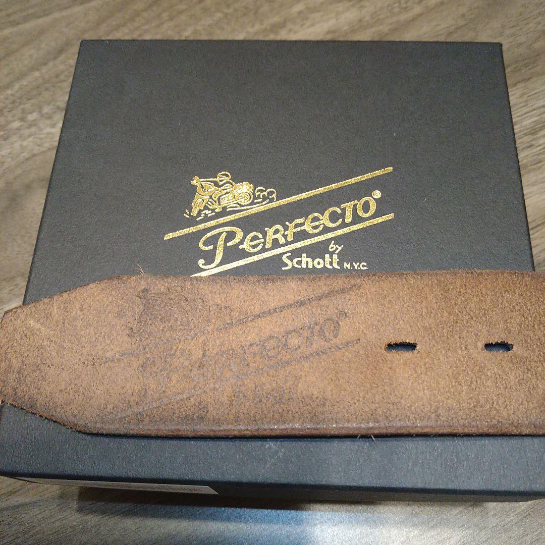 Schott PERFECT BELT ショット パーフェクトベルトブラック38