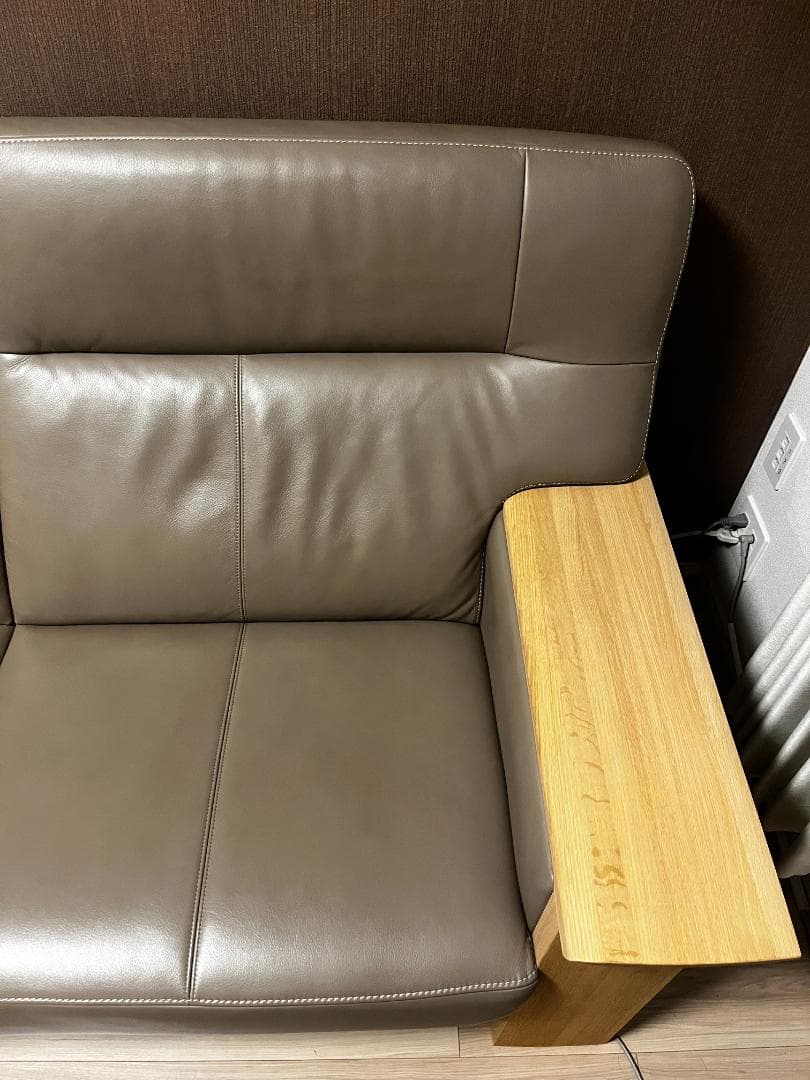 カリモク家具 本革ソファセット