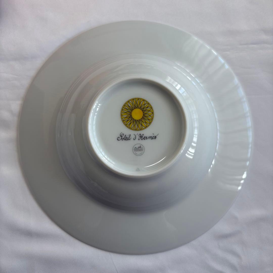 エルメス　ソレイユドゥエルメス スーププレート 食器　２点セット