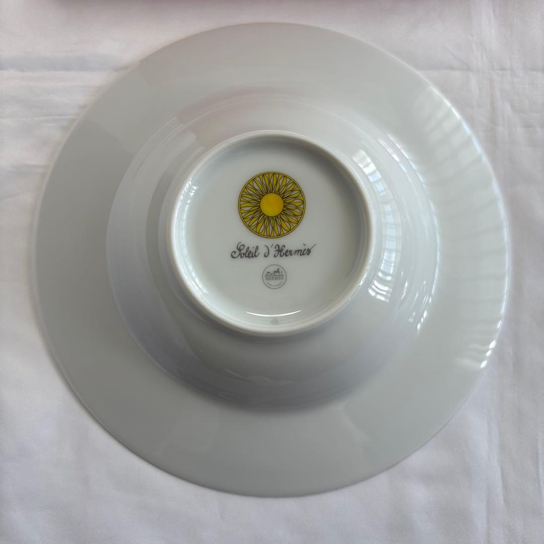 エルメス　ソレイユドゥエルメス スーププレート 食器　２点セット