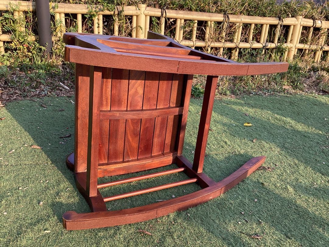 [ Minka　]木製　ロッキングチェア　ヴィンテージ　レトロ