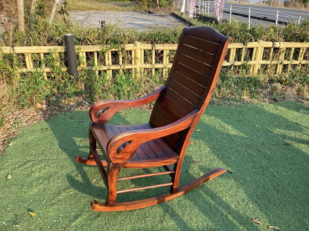 [ Minka　]木製　ロッキングチェア　ヴィンテージ　レトロ