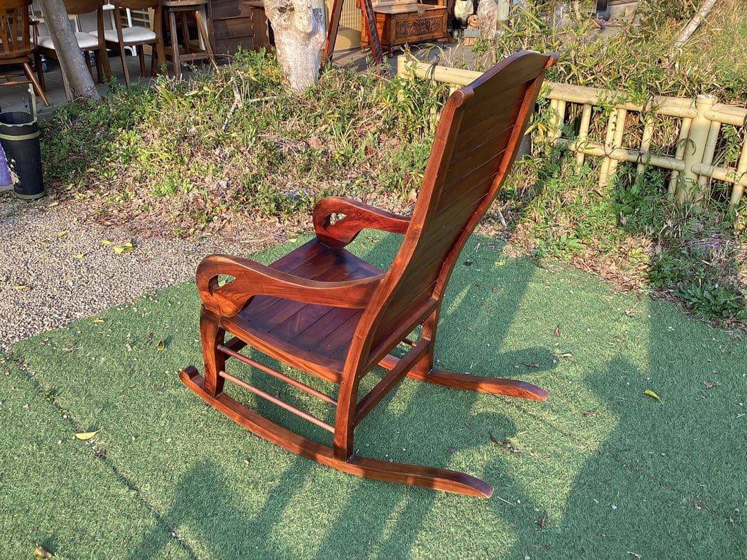 [ Minka　]木製　ロッキングチェア　ヴィンテージ　レトロ