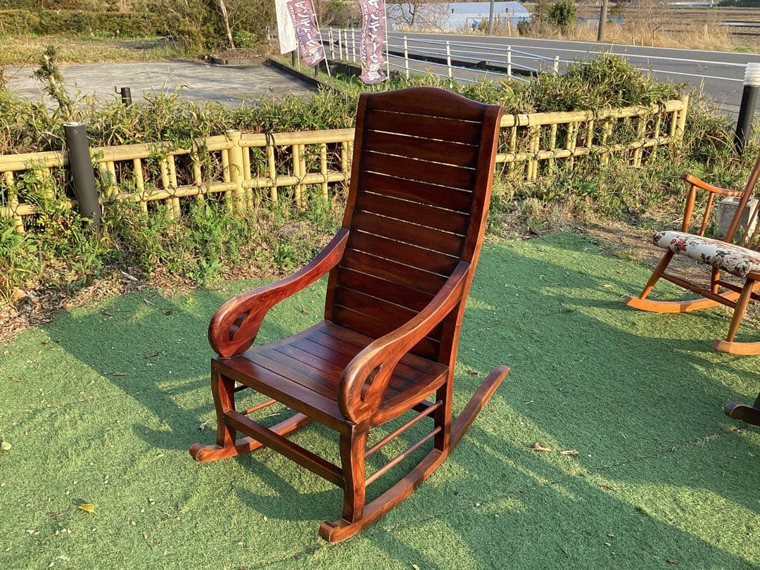 [ Minka　]木製　ロッキングチェア　ヴィンテージ　レトロ
