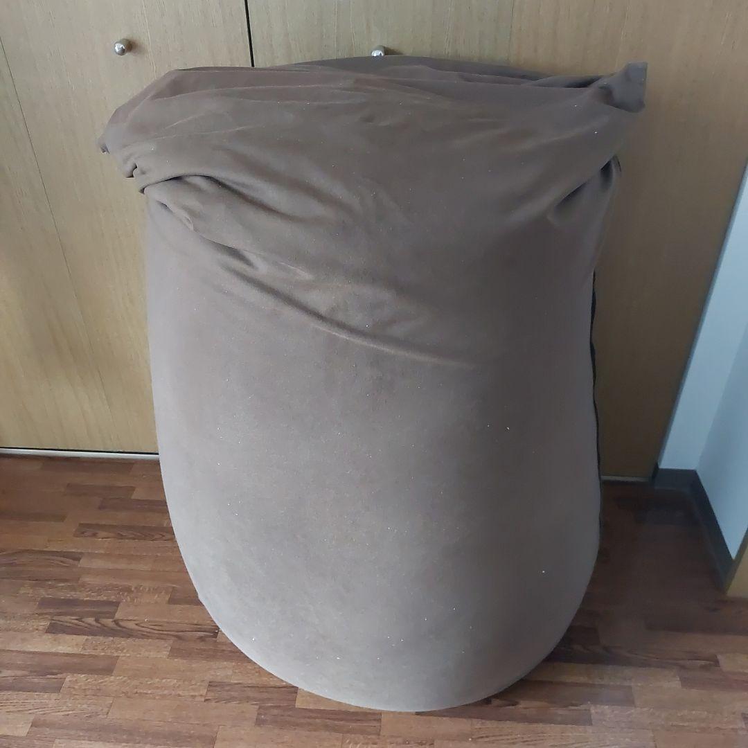 ビーズ補充済 yogibo midi チョコレートブラウン