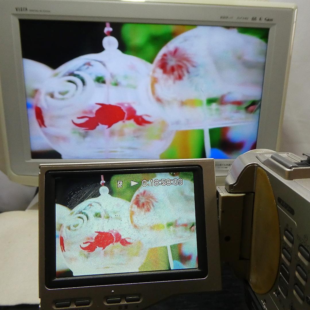 動作品ソニー DCR-TRV10 Mini DVビデオカメラDVDダビングに最適