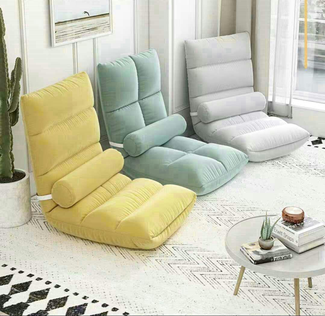 【新品未使用】ソファー畳ベッドの上に背もたれを折り畳む椅子6462