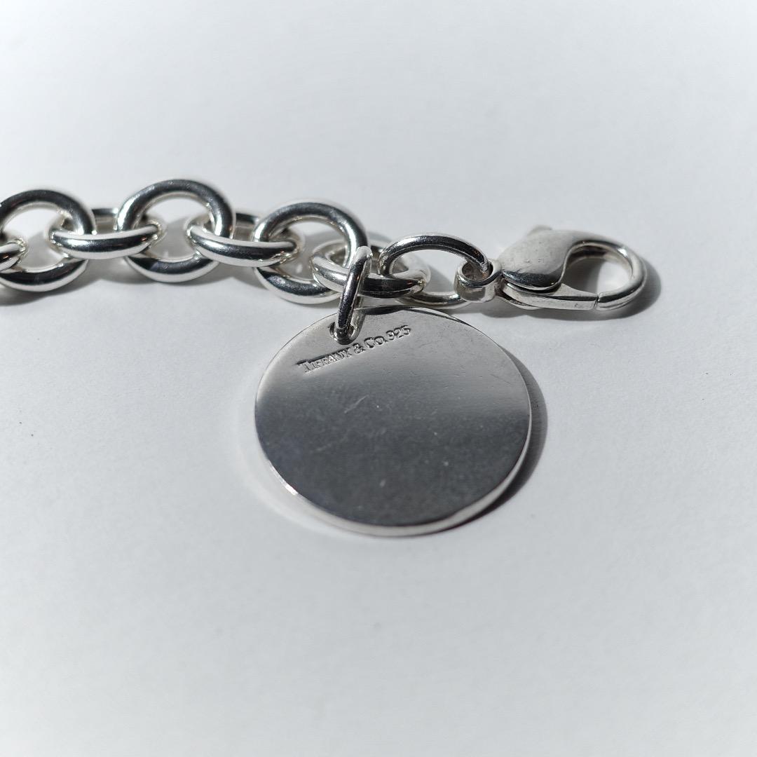 アクセサリー OLD \"TIFFANY&CO.\" ROUND PLATE BRACELET