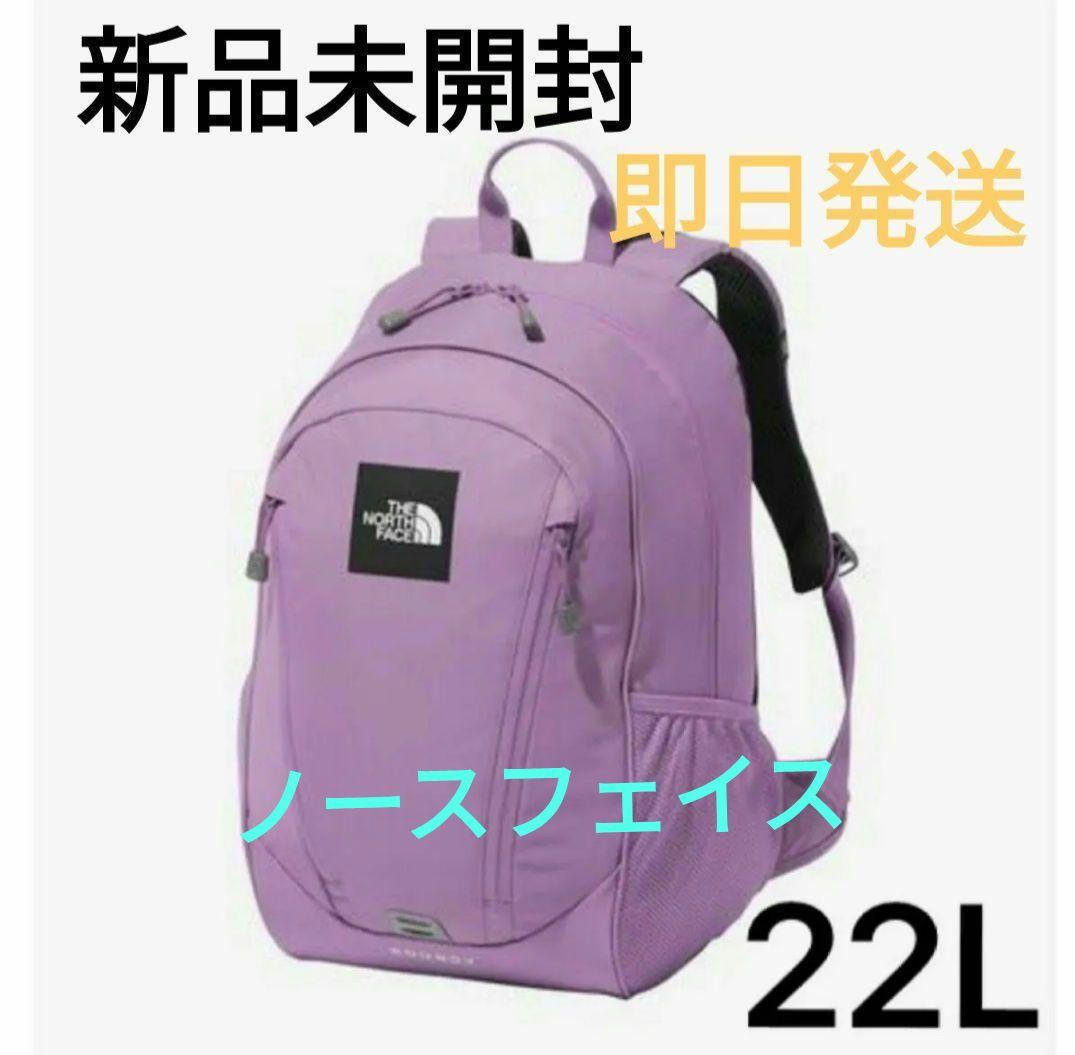 22L ノースフェイス リュック　キッズ　ラウンディ スモーキーグレープ
