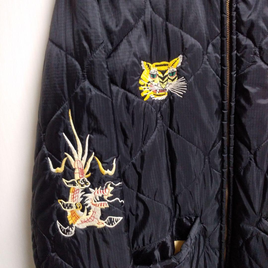 TAILOR 東洋 ベトジャン スカジャン キルティング ブラック L 美品