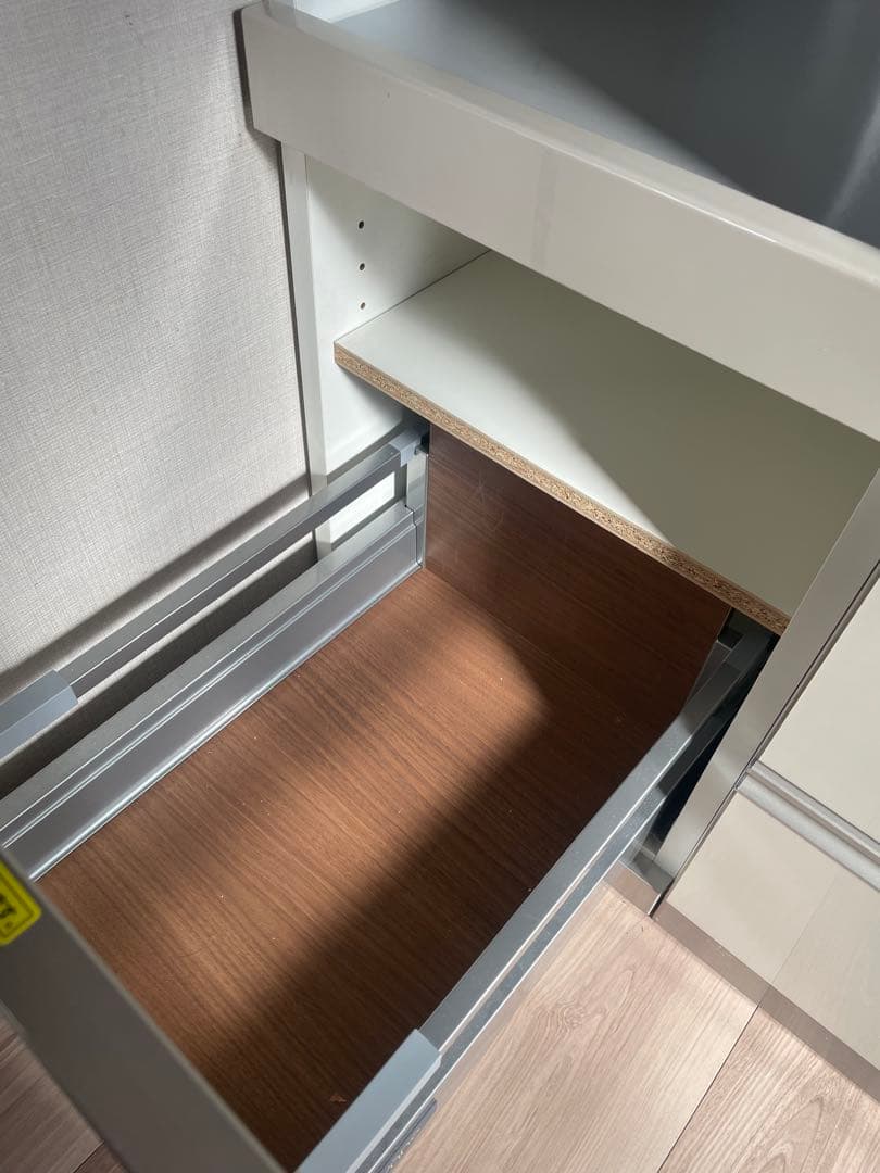 【超美品！匿名送料込み！】綾野製作所　110cm幅　キッチン収納 食器棚