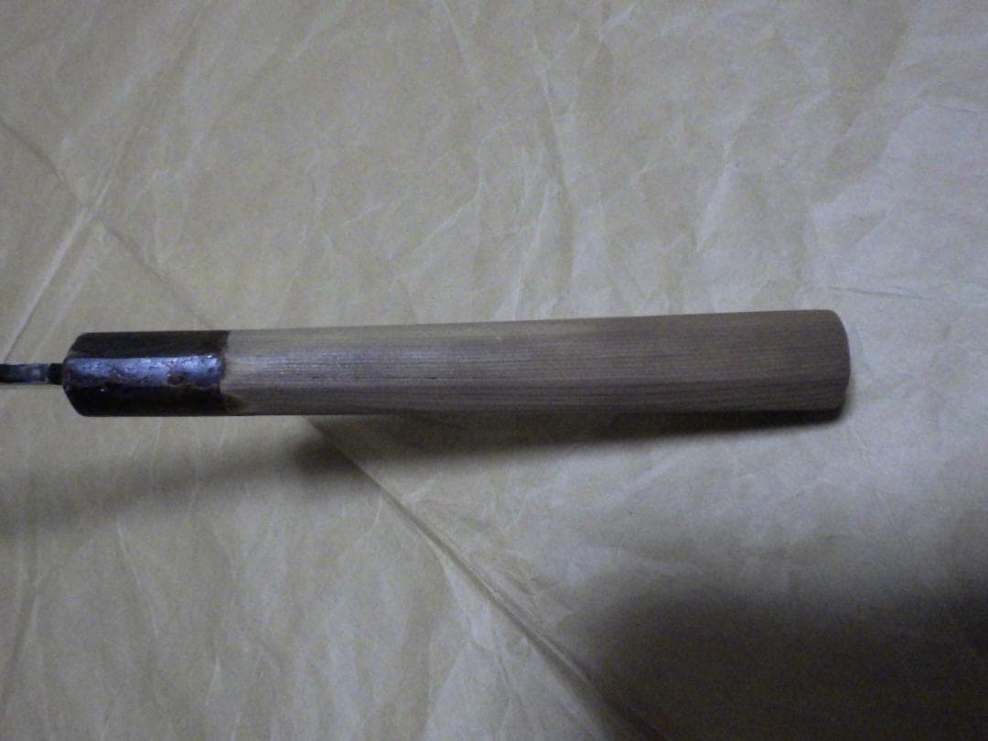 東京/久元作★柳刃包丁尺寸290ｍｍマチ/水牛八角柄★手研ぎ済み★128