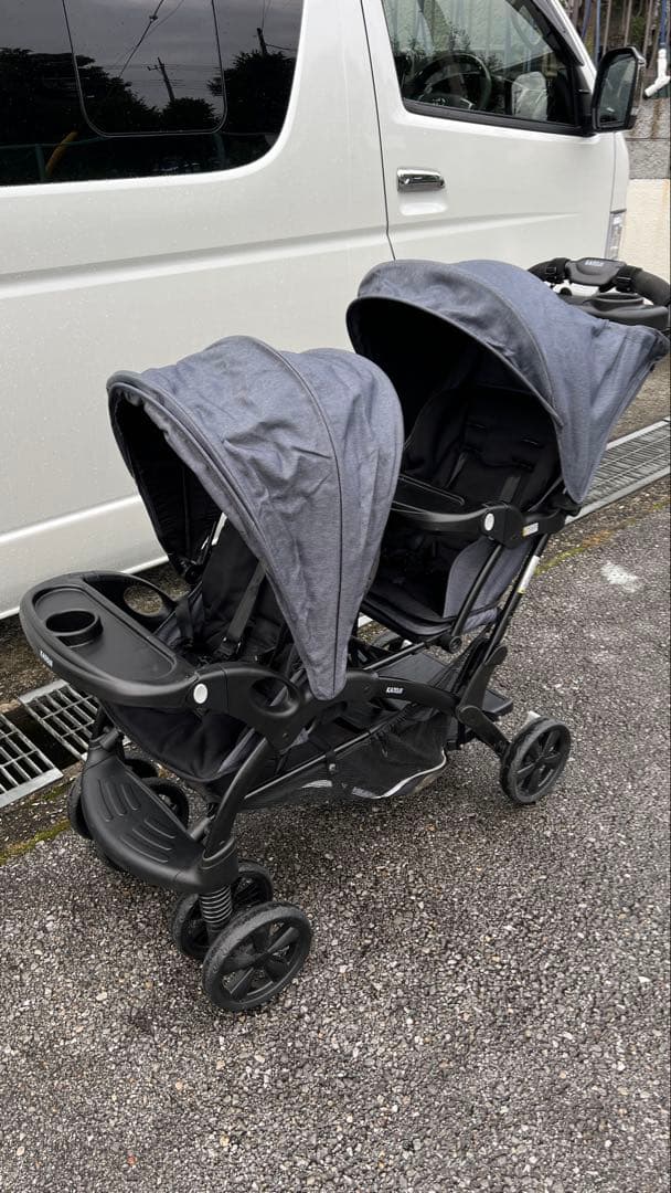 KATOJI 2人でゴーDX 二人乗りベビーカー