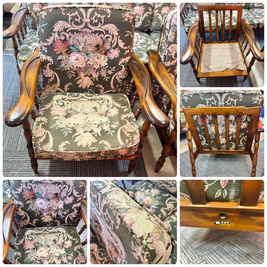 Karimoku家具 3人掛けソファー コロニアルシリーズ カリモクソファ
