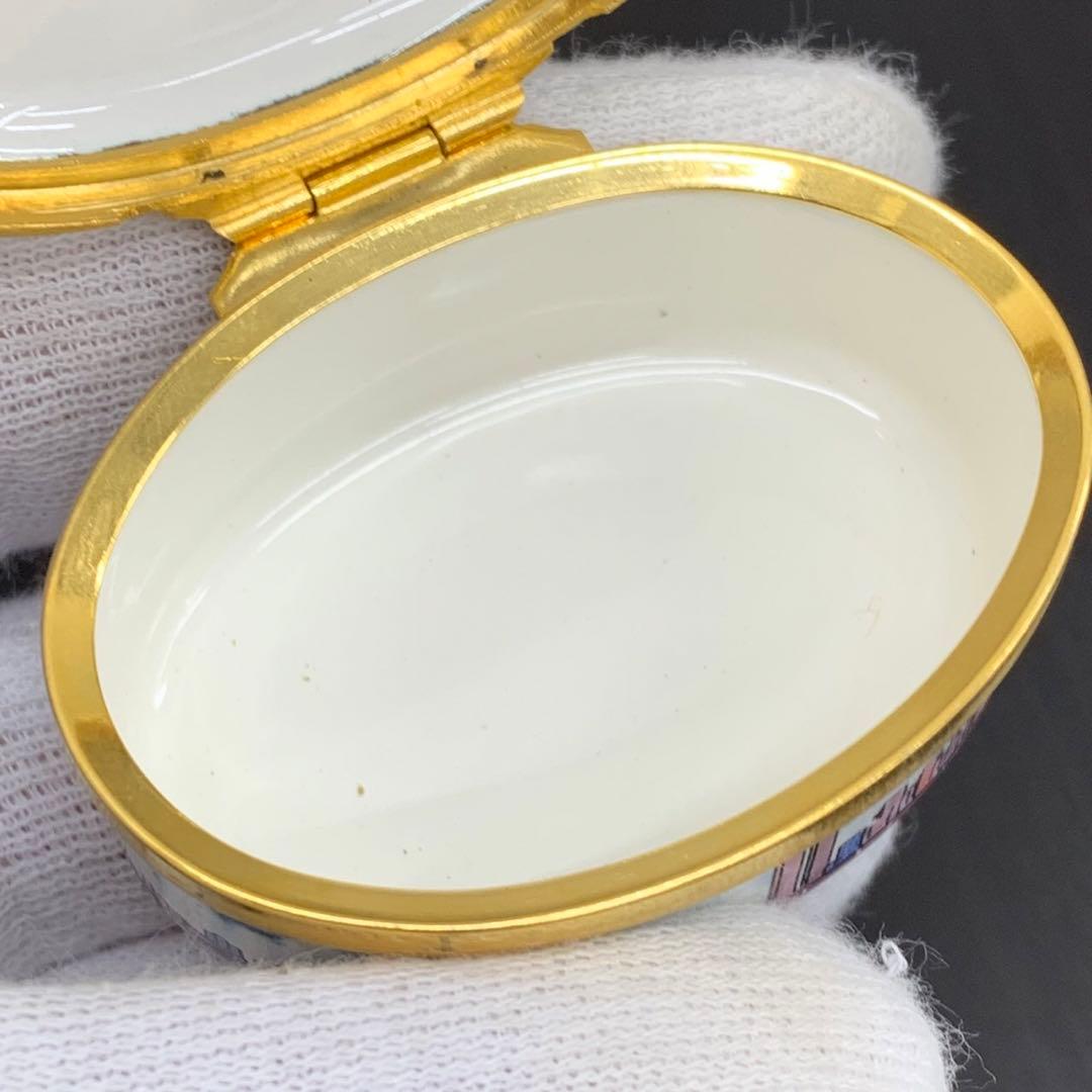 HALCYON DAYS ハルシオン デイズ ティファニー エナメル 小物入れ