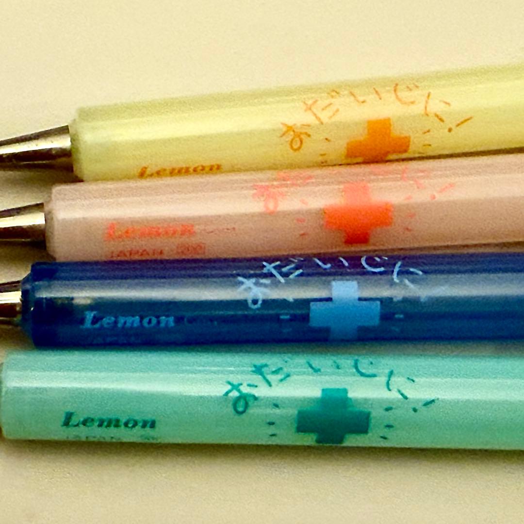 Lemon 注射器型シャープ　レトロ 80年代　ファンシー　日本製　昭和