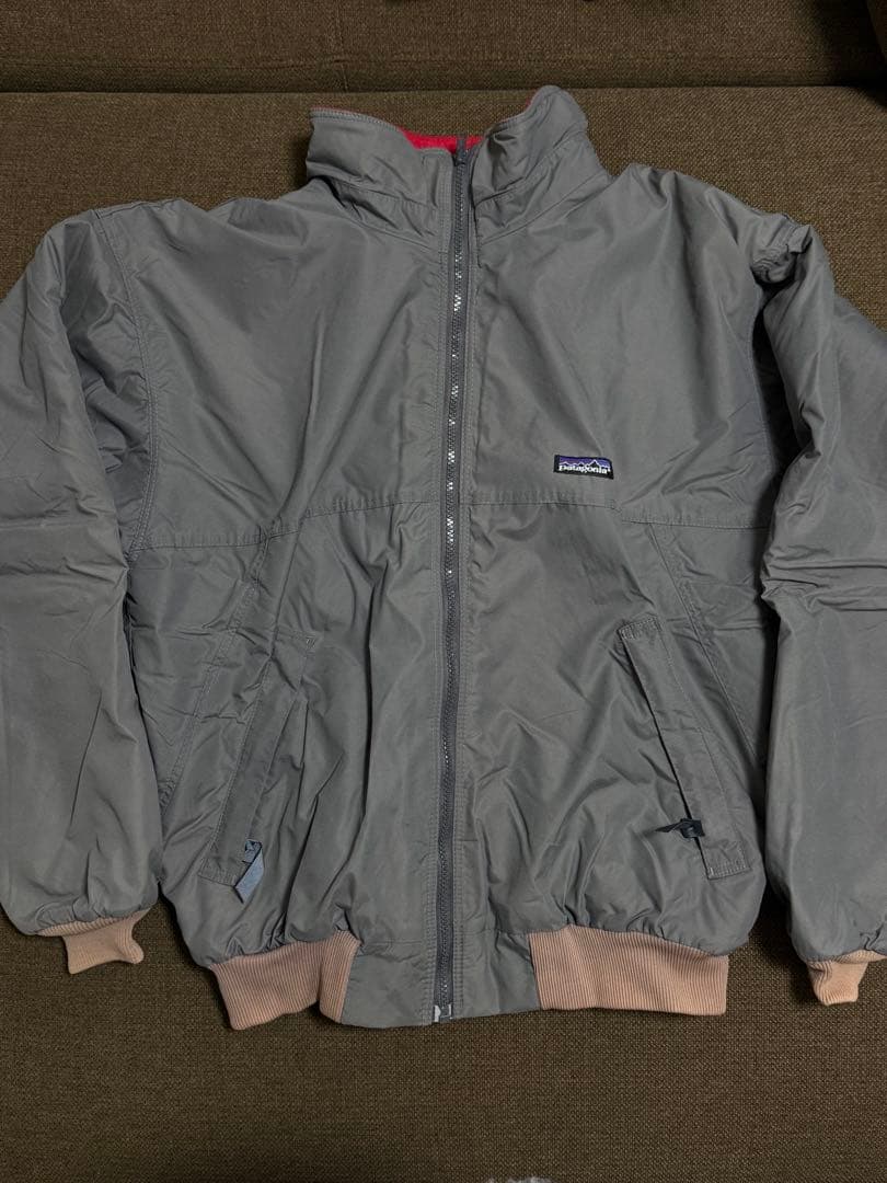 Patagonia グレー シェルドシンチラ vintage USA製 90s
