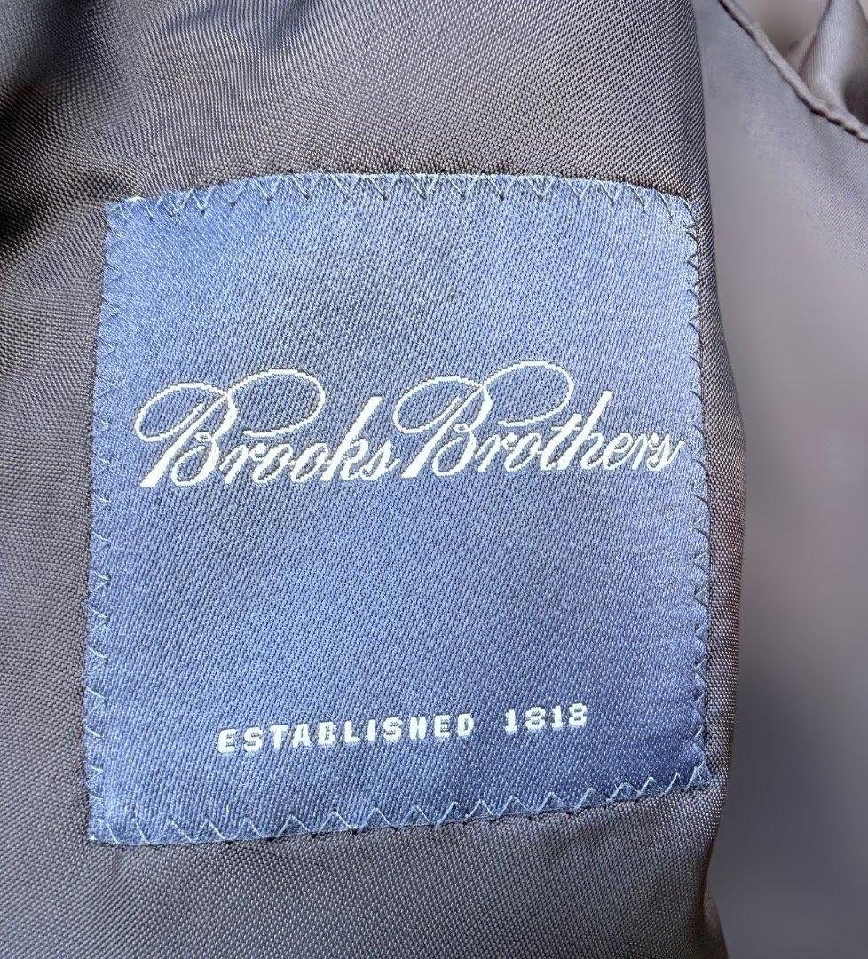 t*u様 ブルックスブラザーズカシミヤ30ウール70バルカラー/ステンカラーコー